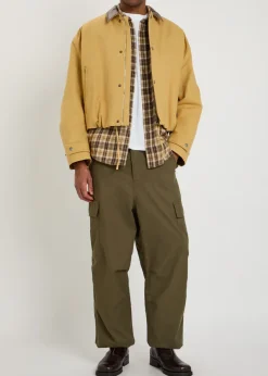 Parachute linen-blend cargo trousers