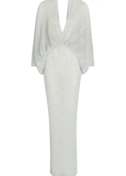 Paradiso sequin-embellished stretch-mesh gown