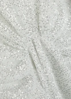Paradiso sequin-embellished stretch-mesh gown
