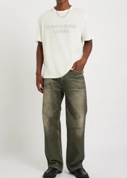 Paris Texas printed cotton T-shirt