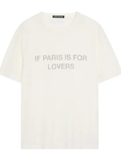Paris Texas printed cotton T-shirt