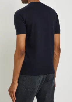 Park fine-knit cotton T-shirt