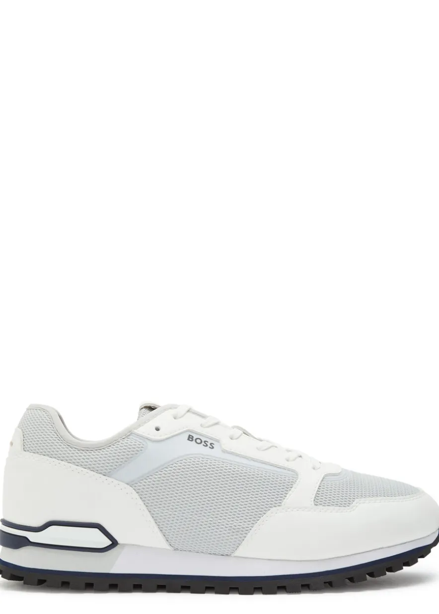 Parkour panelled mesh sneakers