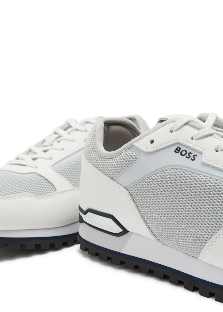 Parkour panelled mesh sneakers