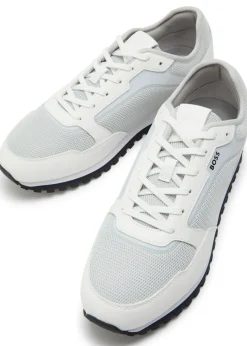 Parkour panelled mesh sneakers