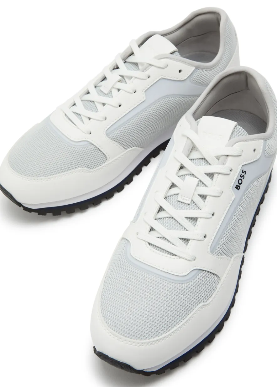 Parkour panelled mesh sneakers