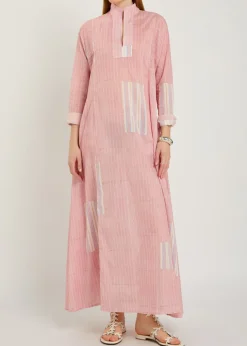 Parvati striped cotton maxi dress