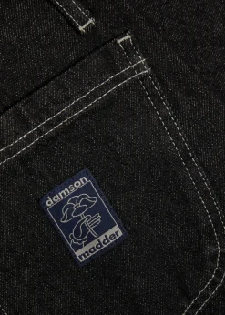 Pascal turn-up wide-leg jeans