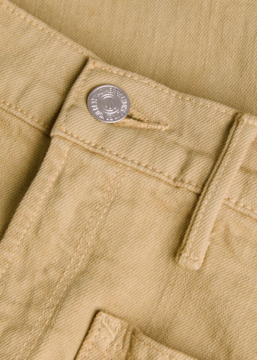 Patch Pocket Brooke wide-leg stretch-denim jeans