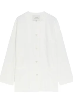 Patch pocket cotton shirt