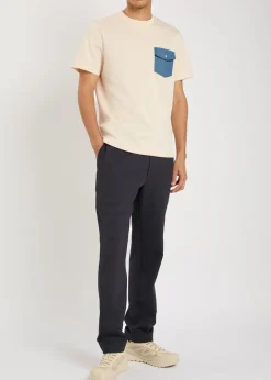 Patch-pocket cotton T-shirt
