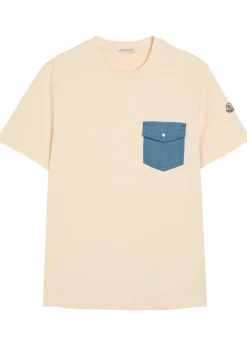 Patch-pocket cotton T-shirt