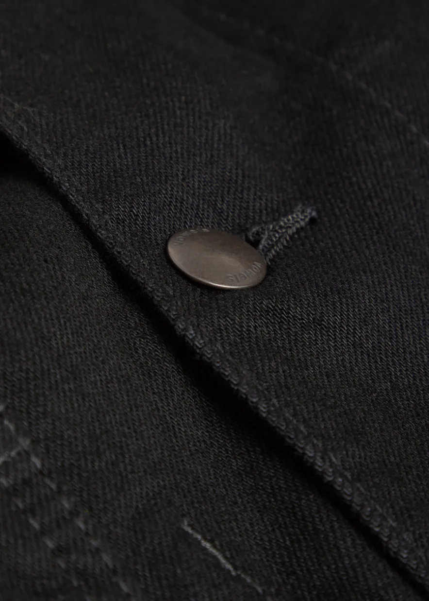 Patch pocket denim jacket
