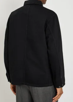 Patch pocket denim jacket