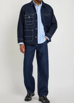 Patch pocket denim jacket