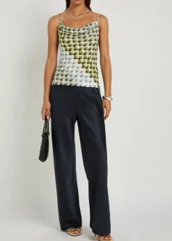 Patterned lace top
