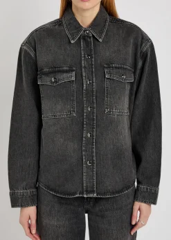 Paxton washed denim shirt
