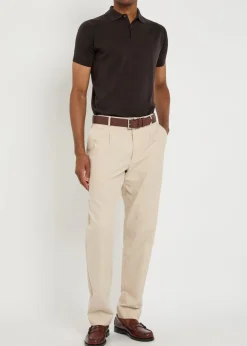 Payton merino wool polo shirt