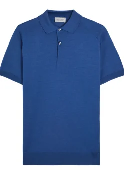Payton merino wool polo shirt