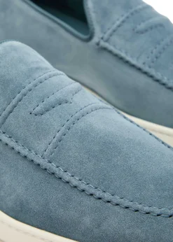 Peebles suede loafers