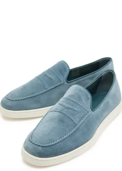 Peebles suede loafers