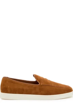 Peebles suede loafers
