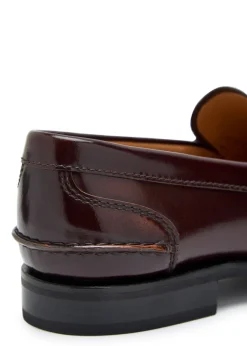 Pembrey polished leather loafers
