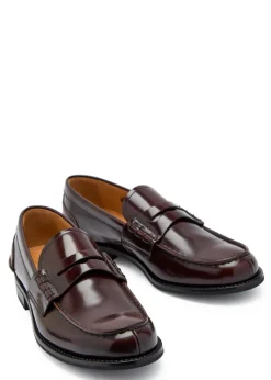 Pembrey polished leather loafers