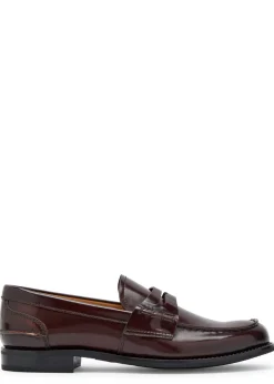 Pembrey polished leather loafers
