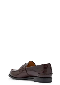 Pembrey polished leather loafers