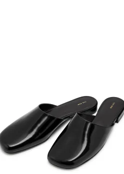 Penelope leather mules
