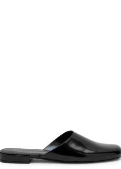 Penelope leather mules