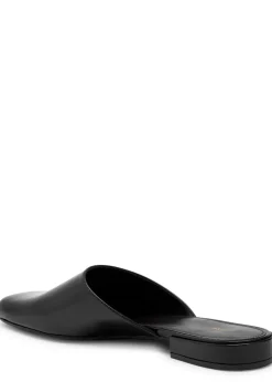 Penelope leather mules