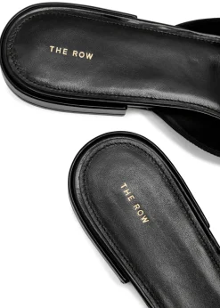 Penelope leather mules