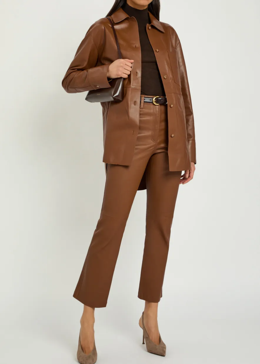 Penna leather jacket