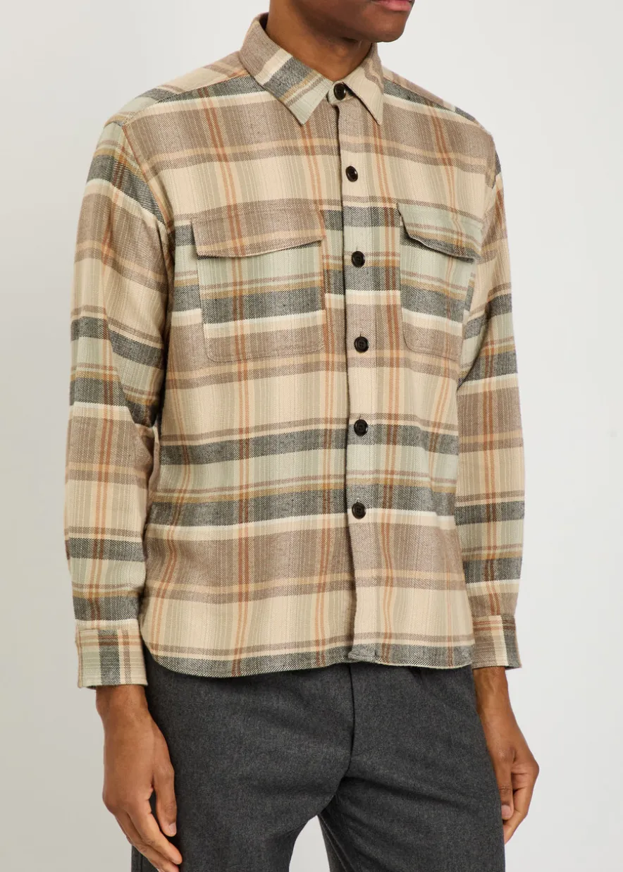 Penryn plaid flannel shirt