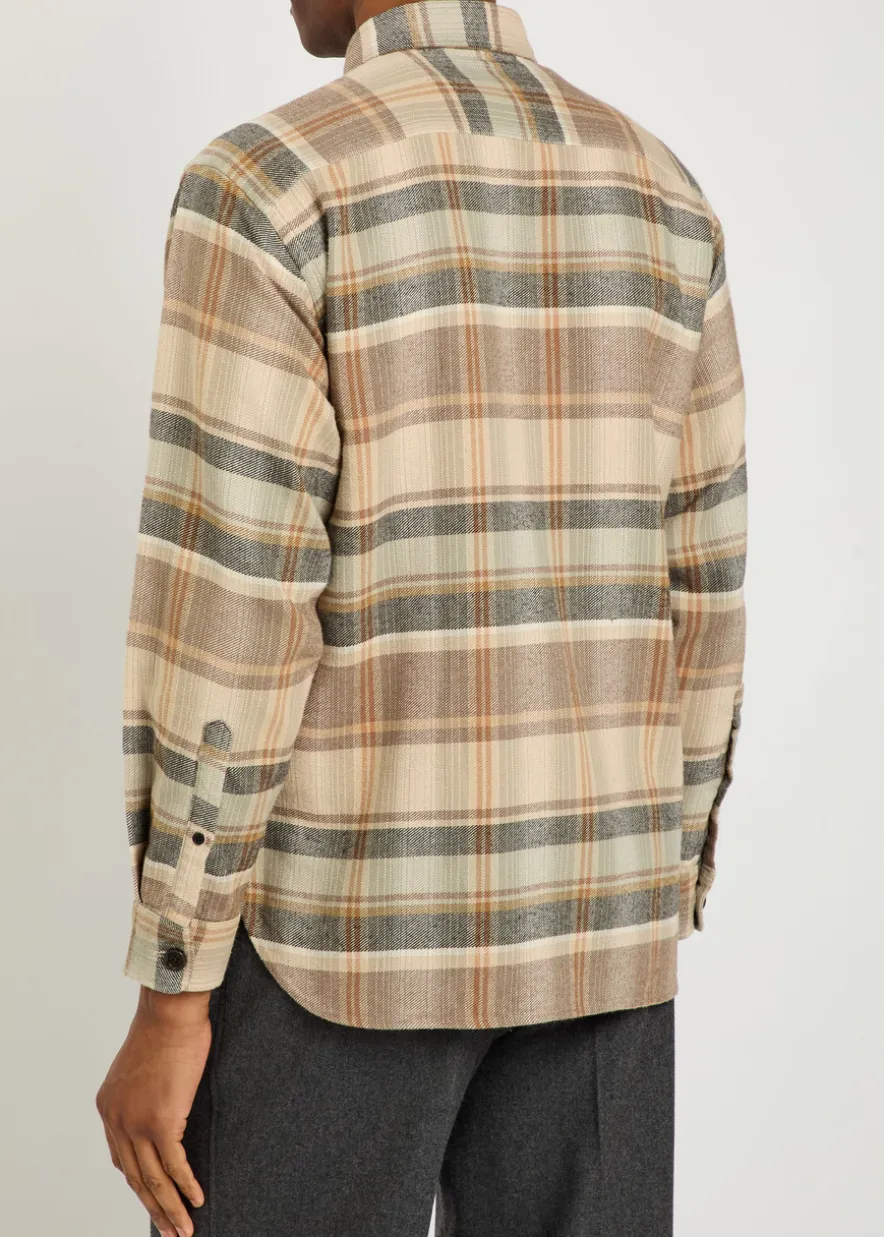 Penryn plaid flannel shirt