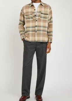 Penryn plaid flannel shirt