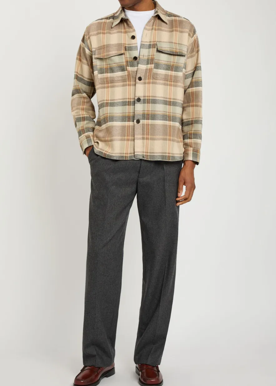 Penryn plaid flannel shirt