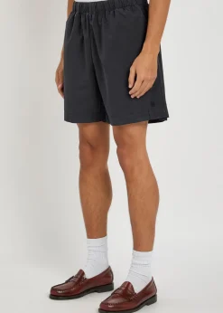 Per cotton-blend shorts