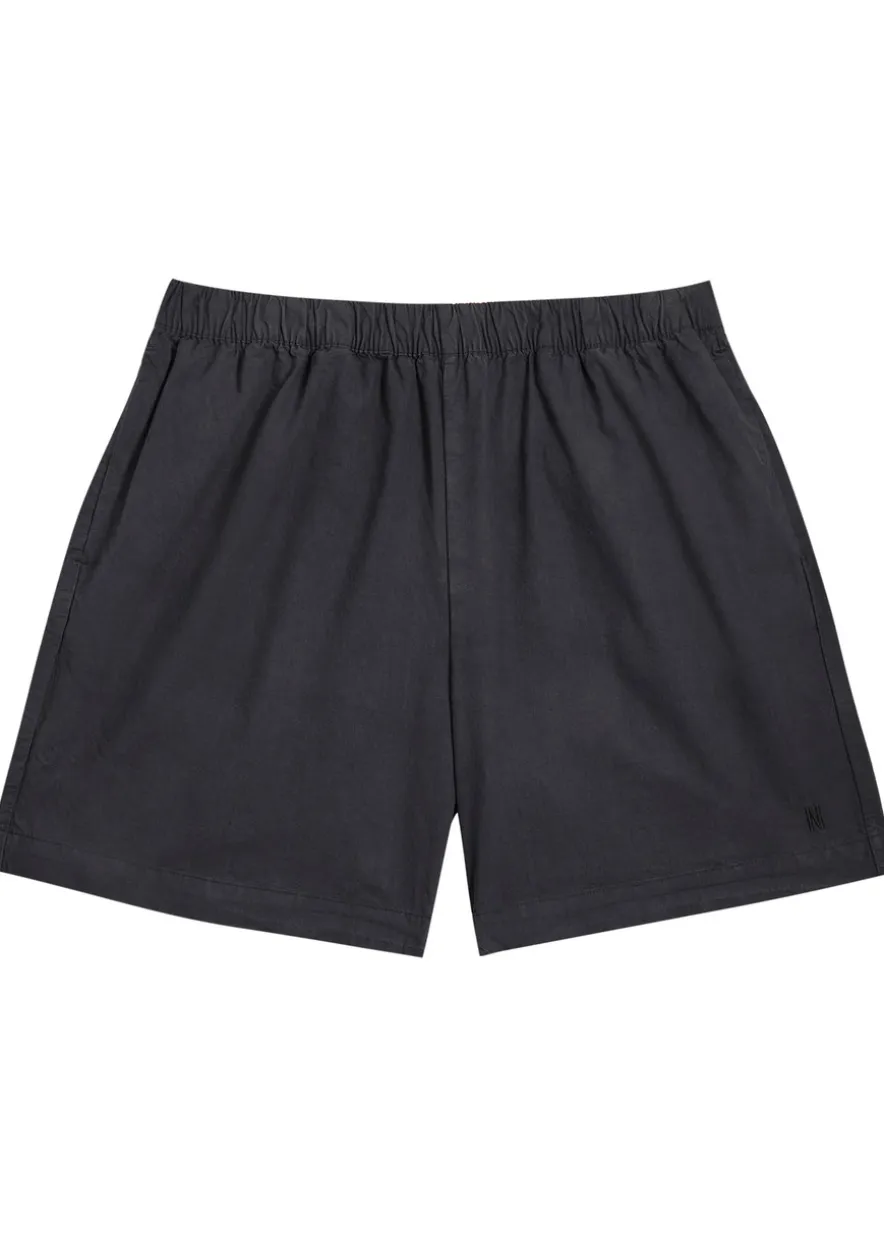 Per cotton-blend shorts
