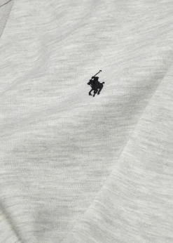 Performance grey jersey sweatshirt