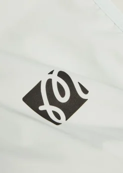 Performance logo-print shell vest