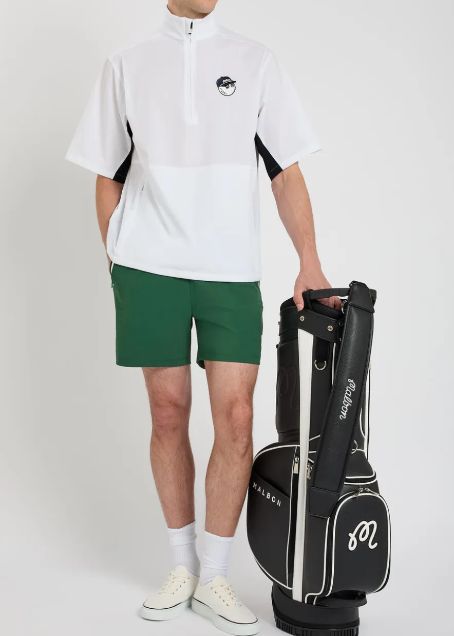 Performance 2-1 logo stretch-jersey shorts