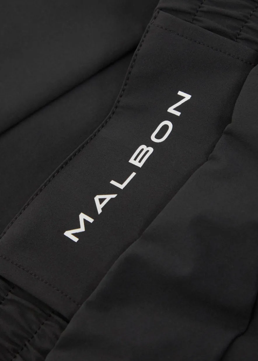 Performance logo stretch-nylon trousers