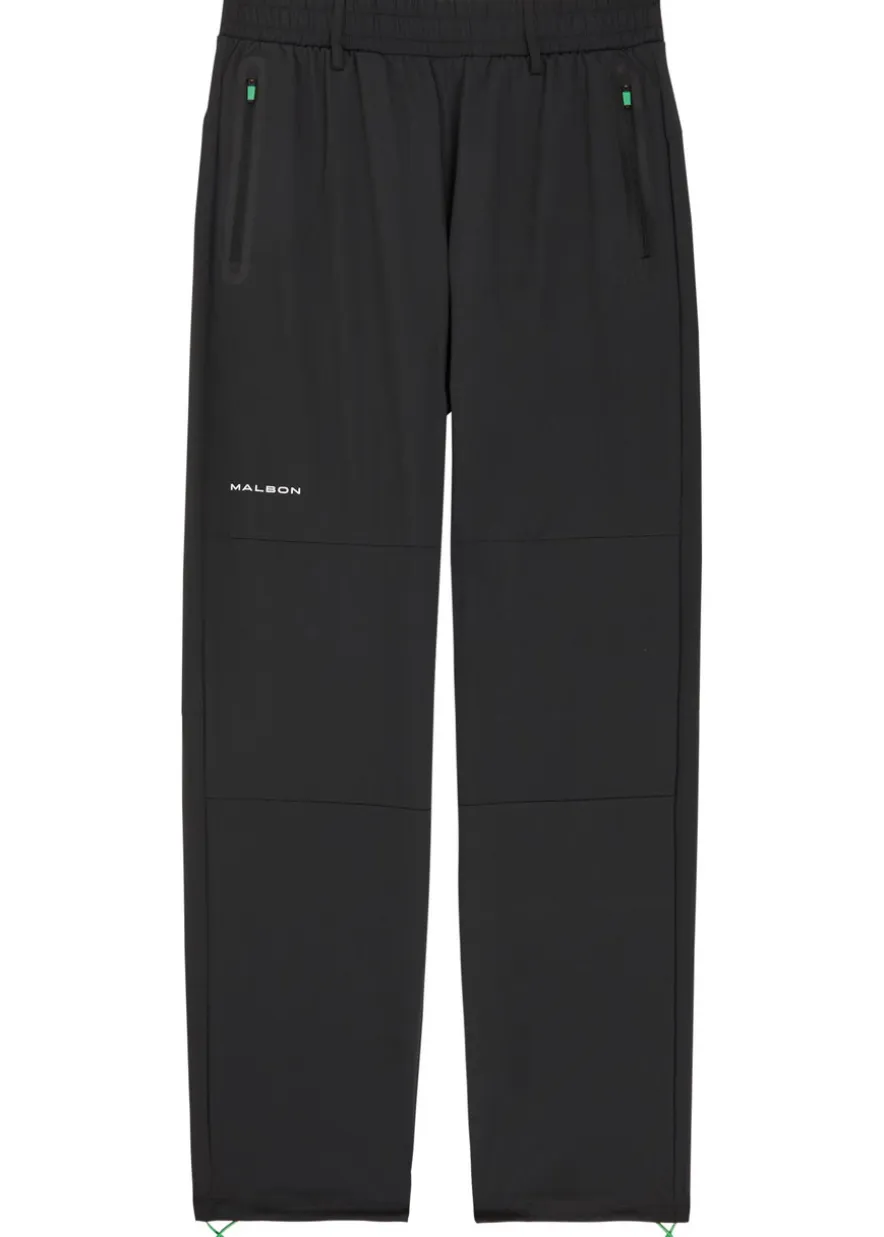 Performance logo stretch-nylon trousers