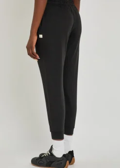 Performance slubbed jersey cropped sweatpants