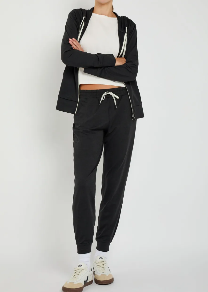 Performance stretch-jersey sweatpants