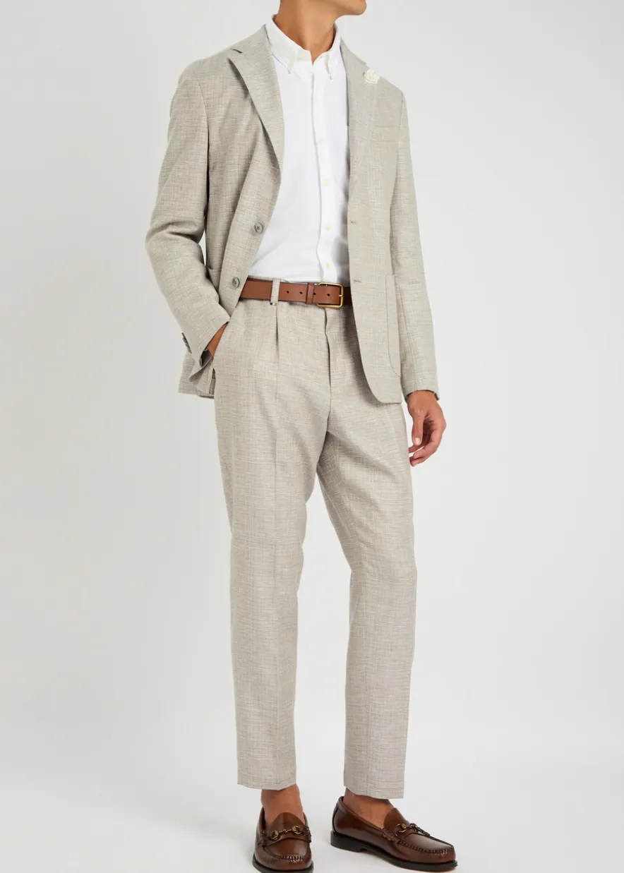 Perin tapered-leg trousers