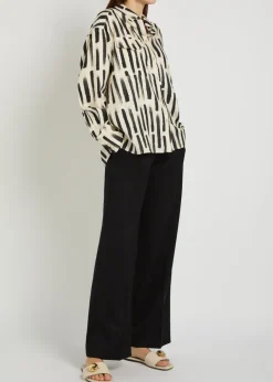 Perla straight-leg trousers